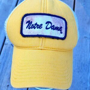 Legacy Notre Dame Mesh Snap Back Baseball Cap